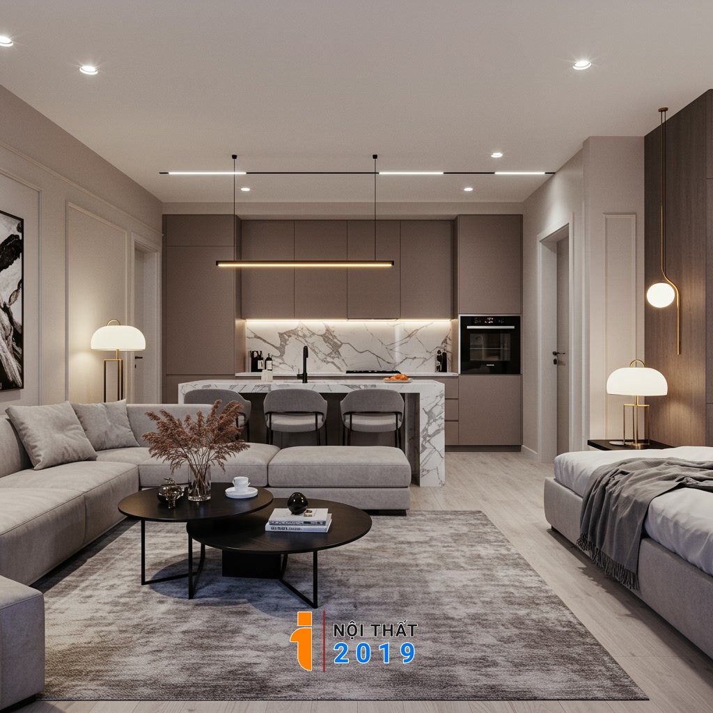 Thiết kế nội thất cho từng không gian chức năng chính