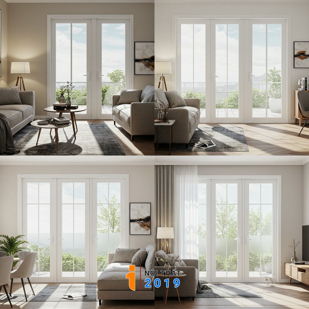 Tiêu Chí Lựa Chọn Cửa Kính Phù Hợp Với Phong Cách Nội Thất