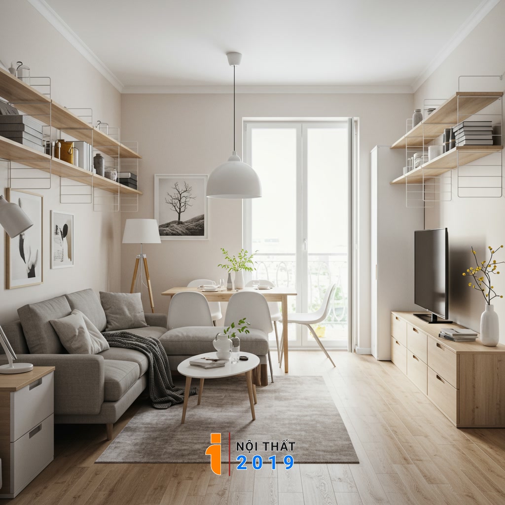 Tối ưu diện tích và lựa chọn nội thất thông minh