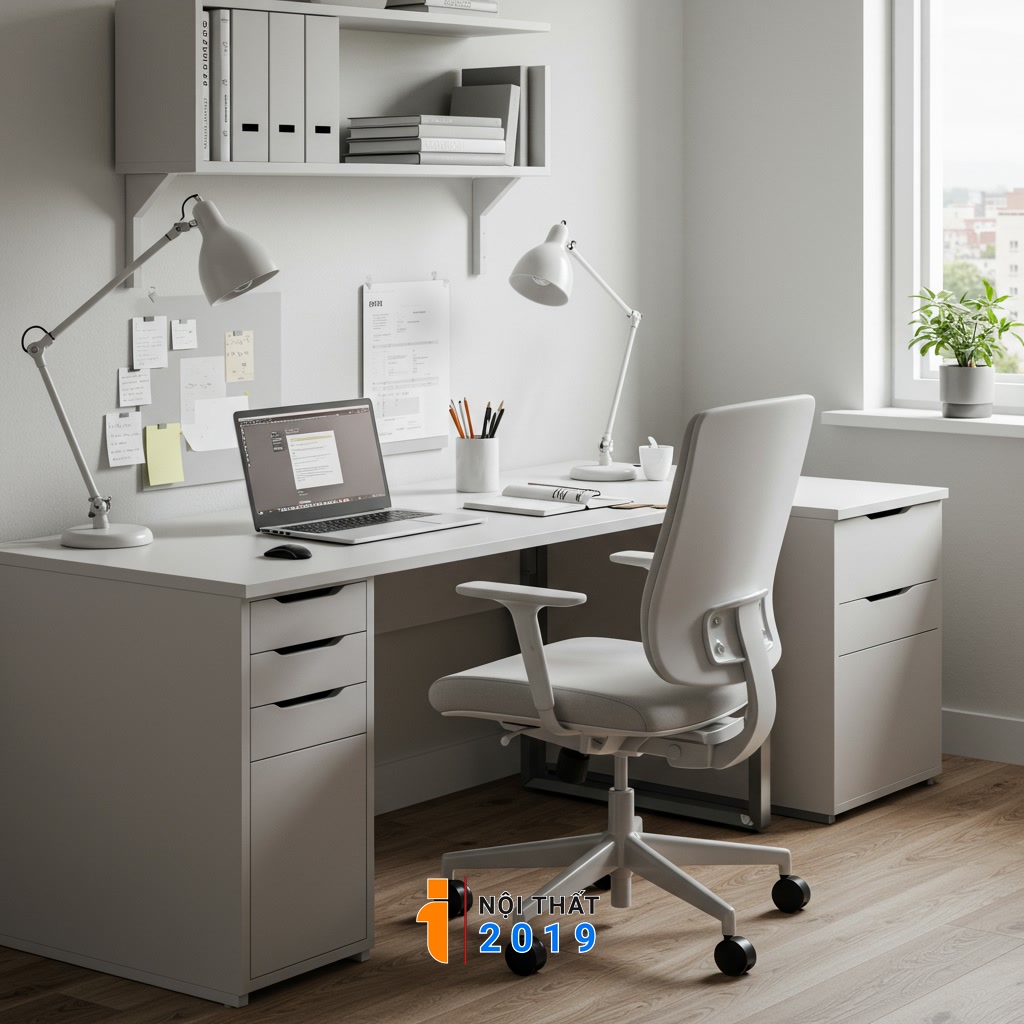 Tối ưu hóa công năng và thẩm mỹ cho phòng làm việc tại nhà