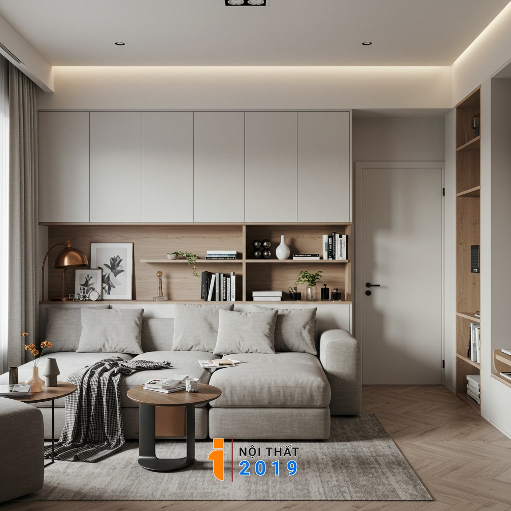 Tối ưu hóa không gian và công năng sử dụng trong bài trí nội thất phòng khách