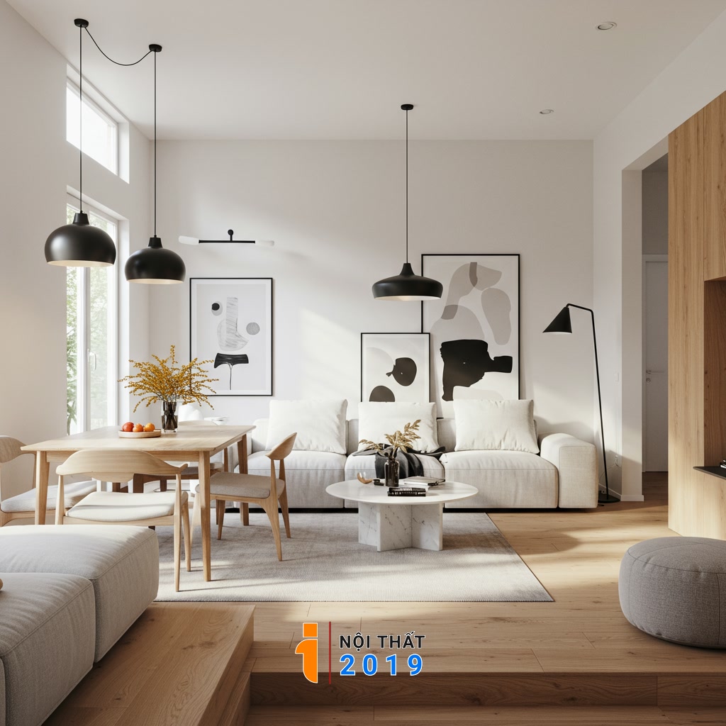 Tổng quan về thiết kế nội thất nhà phố hiện đại