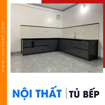 Tủ Bếp chữ L nguyên bếp dưới tại phường Hoàn Kiếm