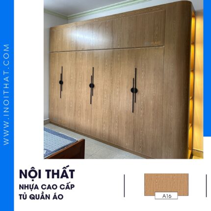 Tủ quần áo 3 buồng bo cong R30 tại phường Chương Mỹ