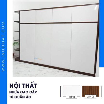 Tủ quần áo cửa lùa 4 buồng tại phường Hồng Hà