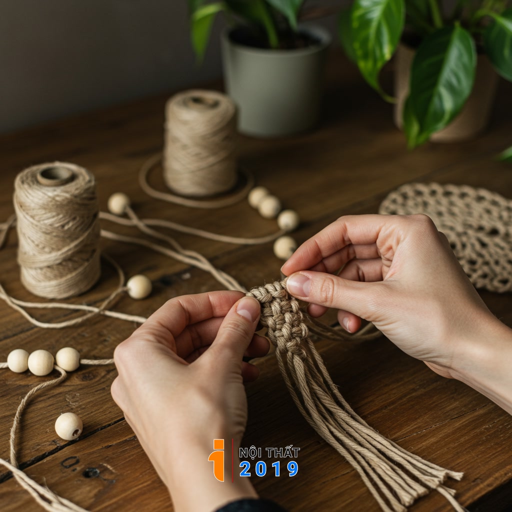 Tự tay sáng tạo đồ trang trí đậm chất Boho