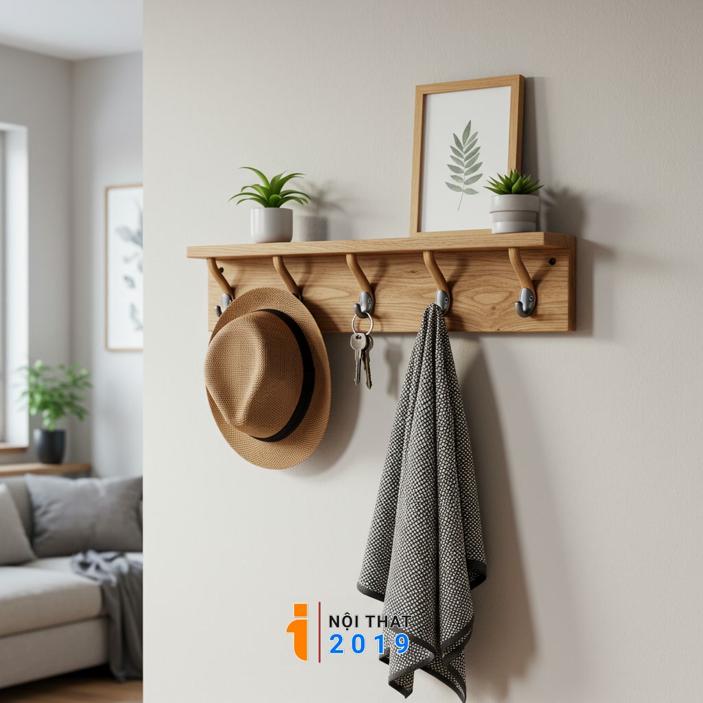 Ứng Dụng Giá Treo Tự Làm Trong Không Gian Nội Thất