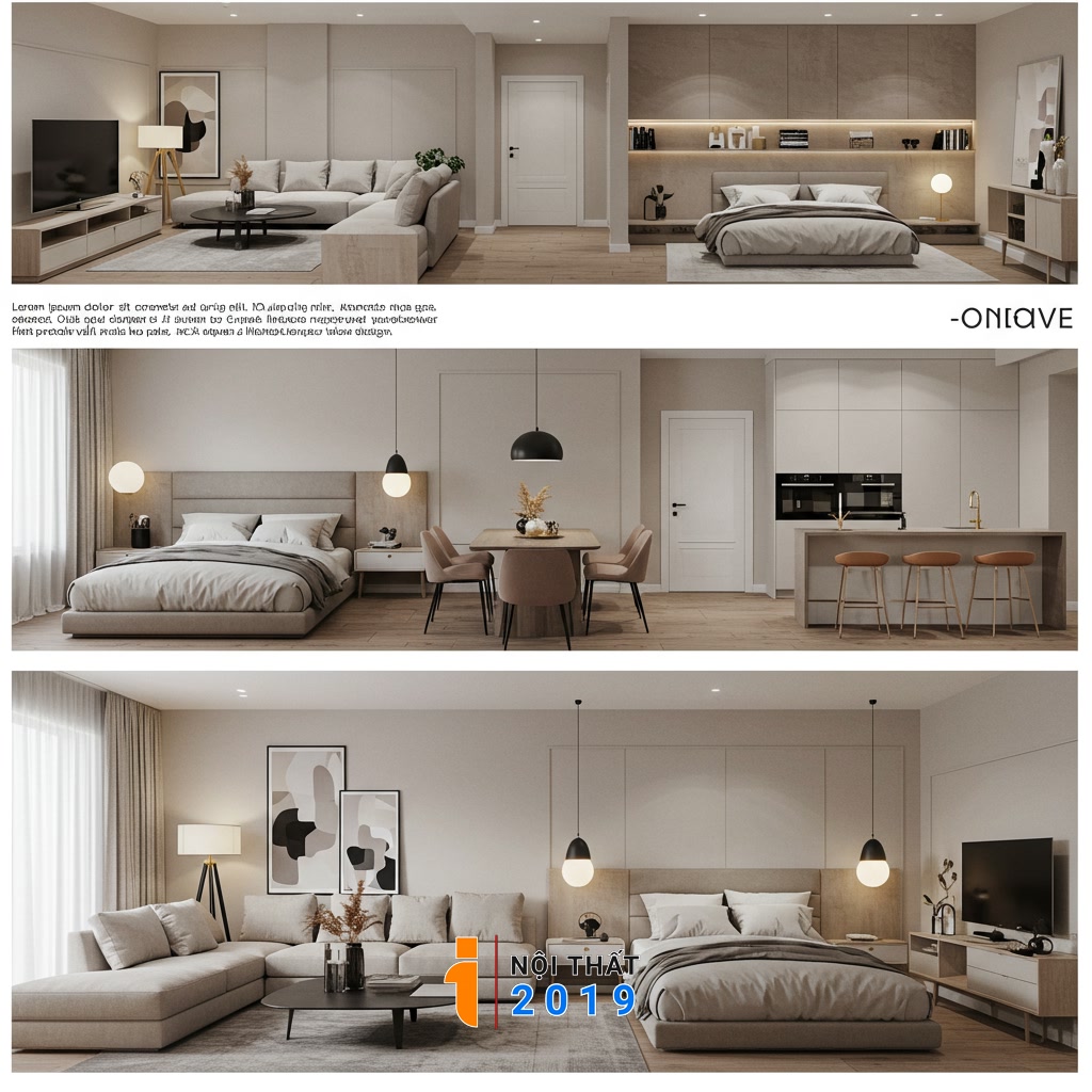 Ứng dụng Nội thất Đương đại trong các không gian sống