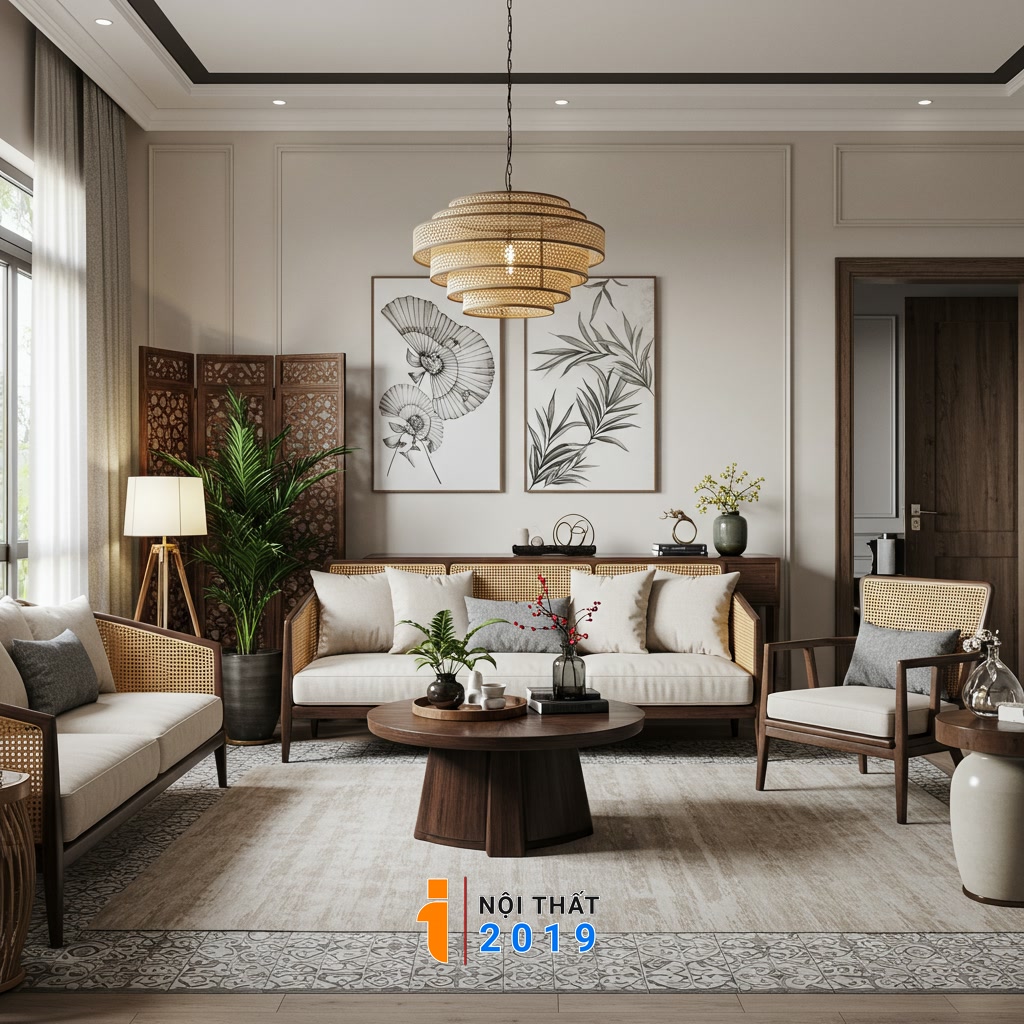 Ứng dụng phong cách Indochine trong không gian hiện đại