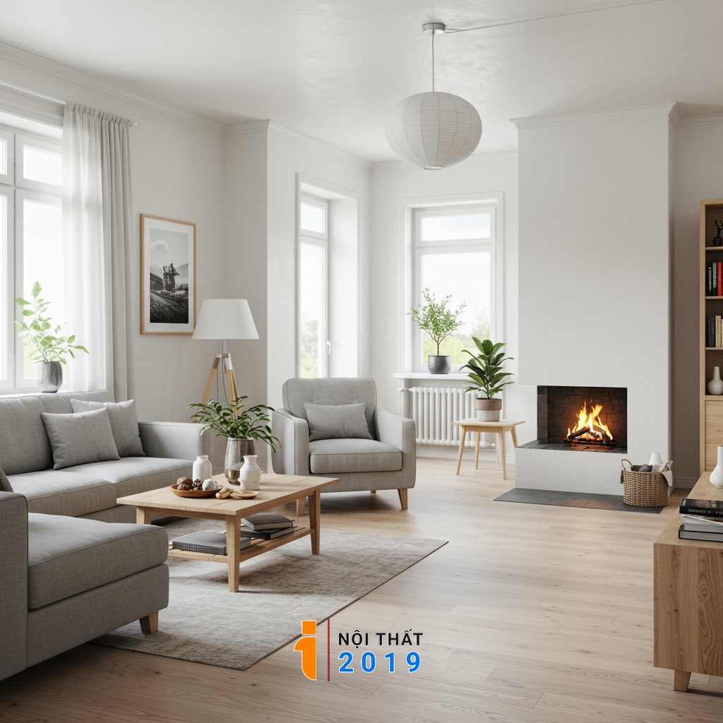 Ứng dụng phong cách nội thất Bắc Âu trong từng không gian sống
