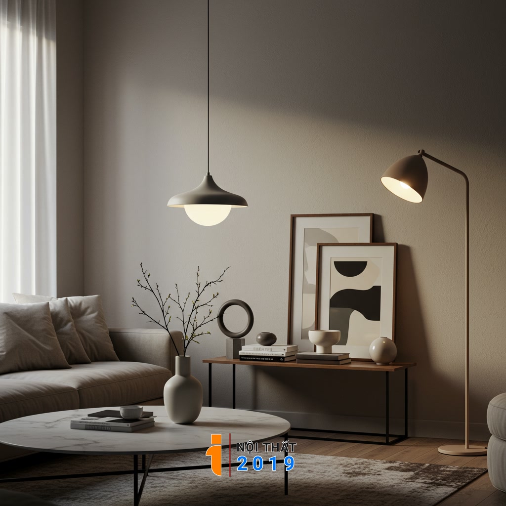 Vai trò của ánh sáng và phụ kiện trong thiết kế nội thất đương đại