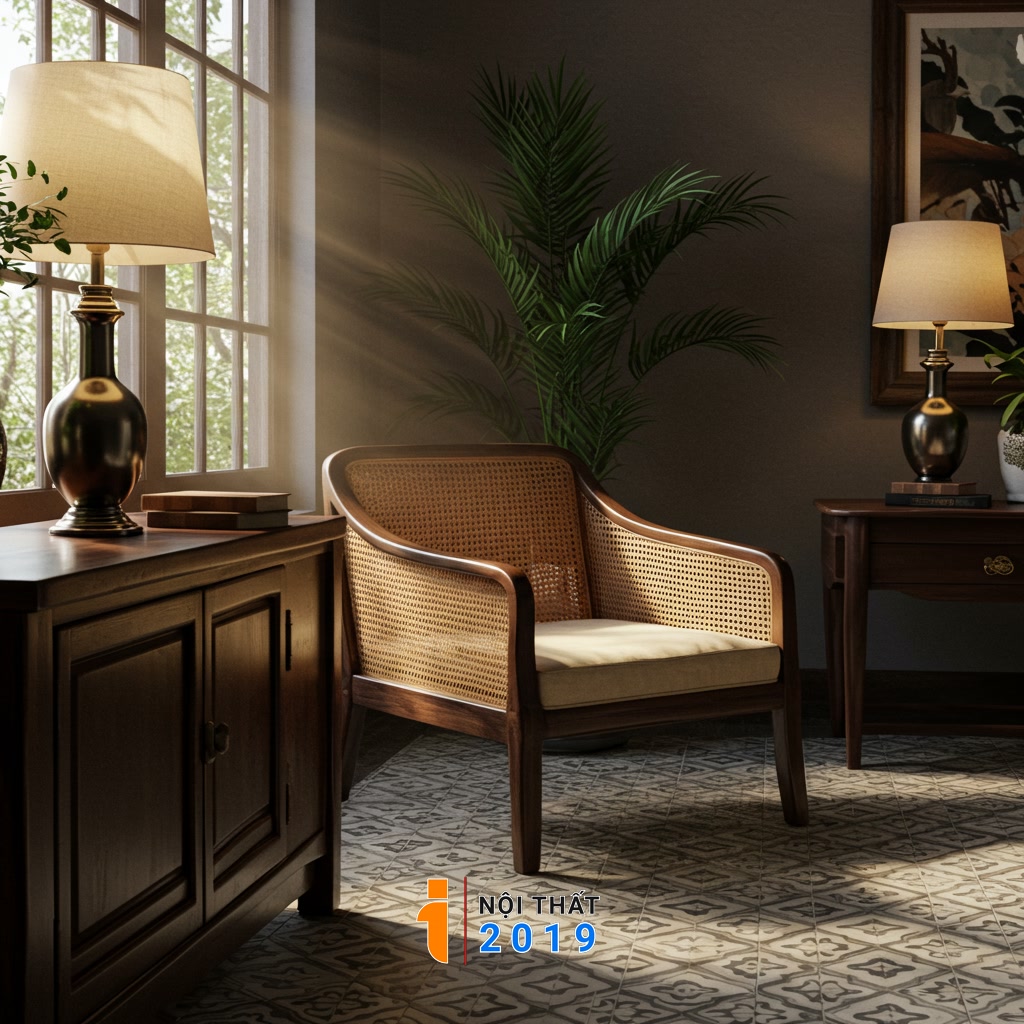 Vì sao nội thất Indochine có sức hút vượt thời gian?