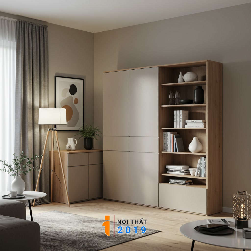 Vị trí và hướng đặt tủ kệ thu hút tài lộc