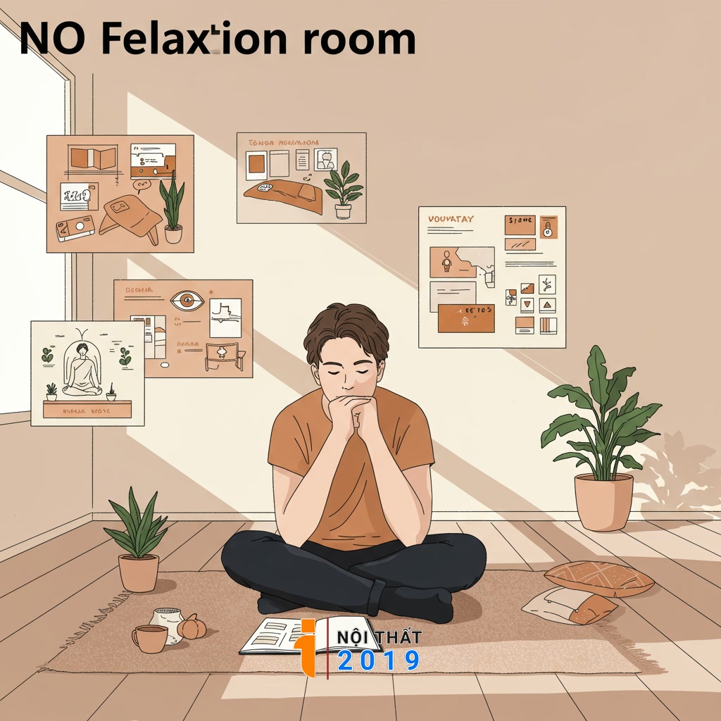Xác định phong cách và mục đích sử dụng cho phòng thư giãn
